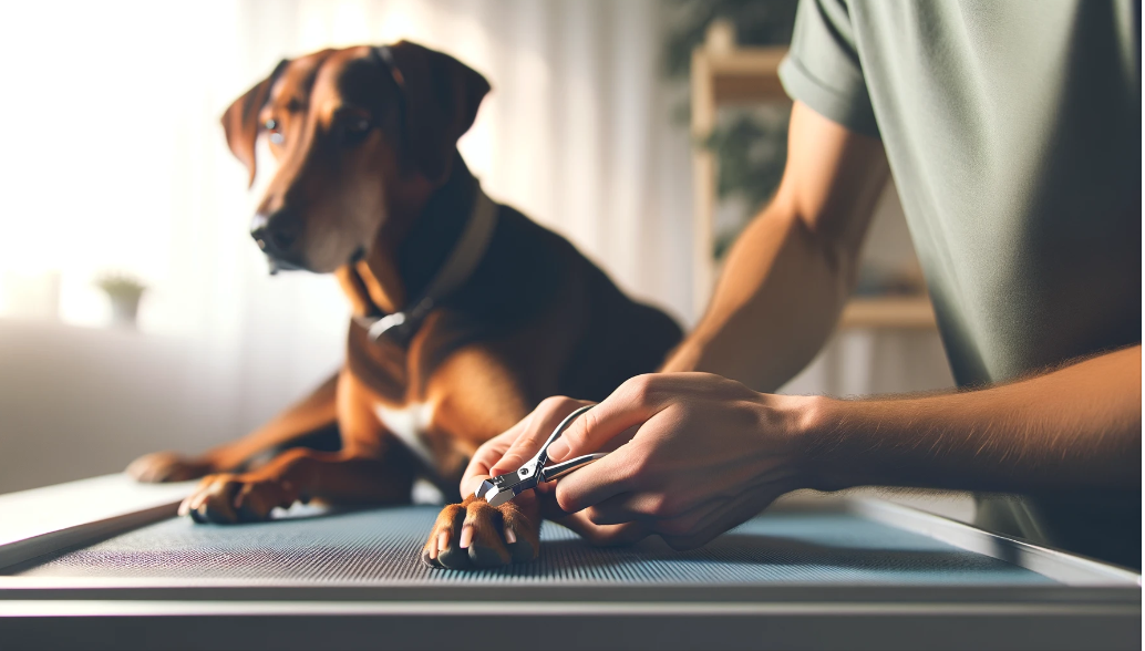 clipping dogs nails